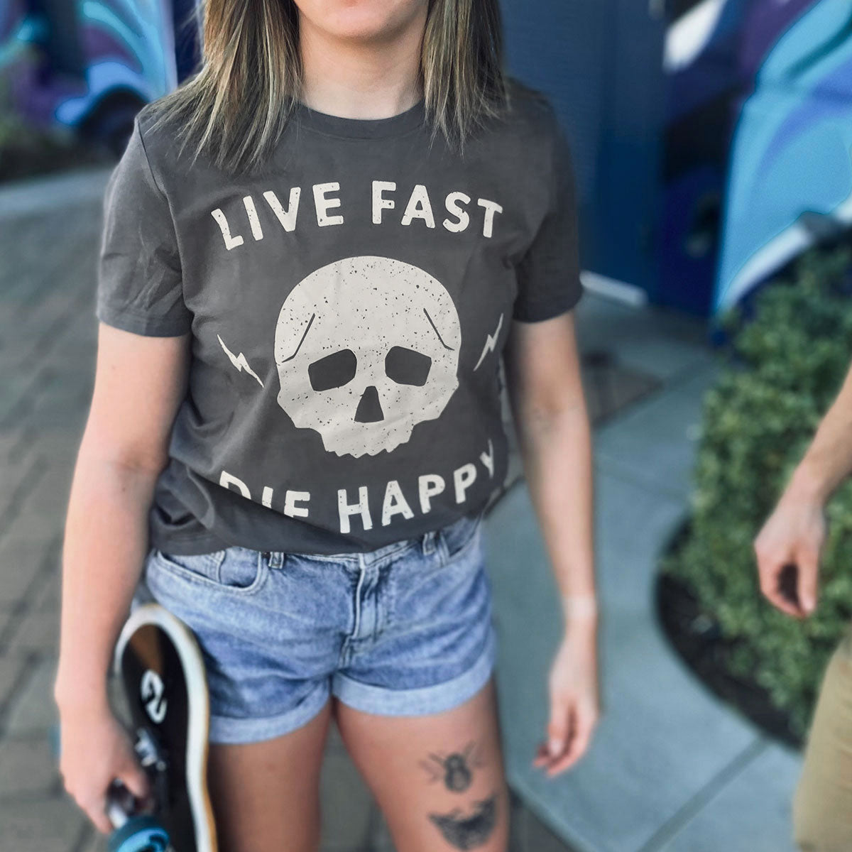 Stormy Women's Tee - Asphalt