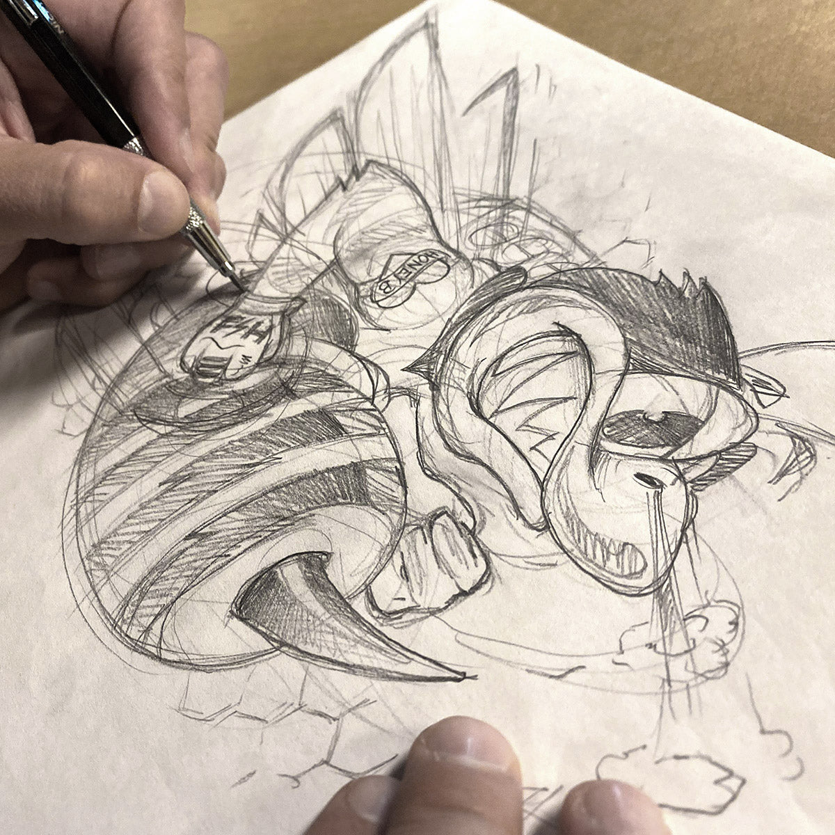 Swarm Youth Tee Hand Sketch