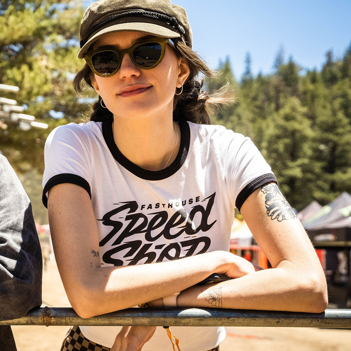 Haste Women's Tee - White/Black closeout