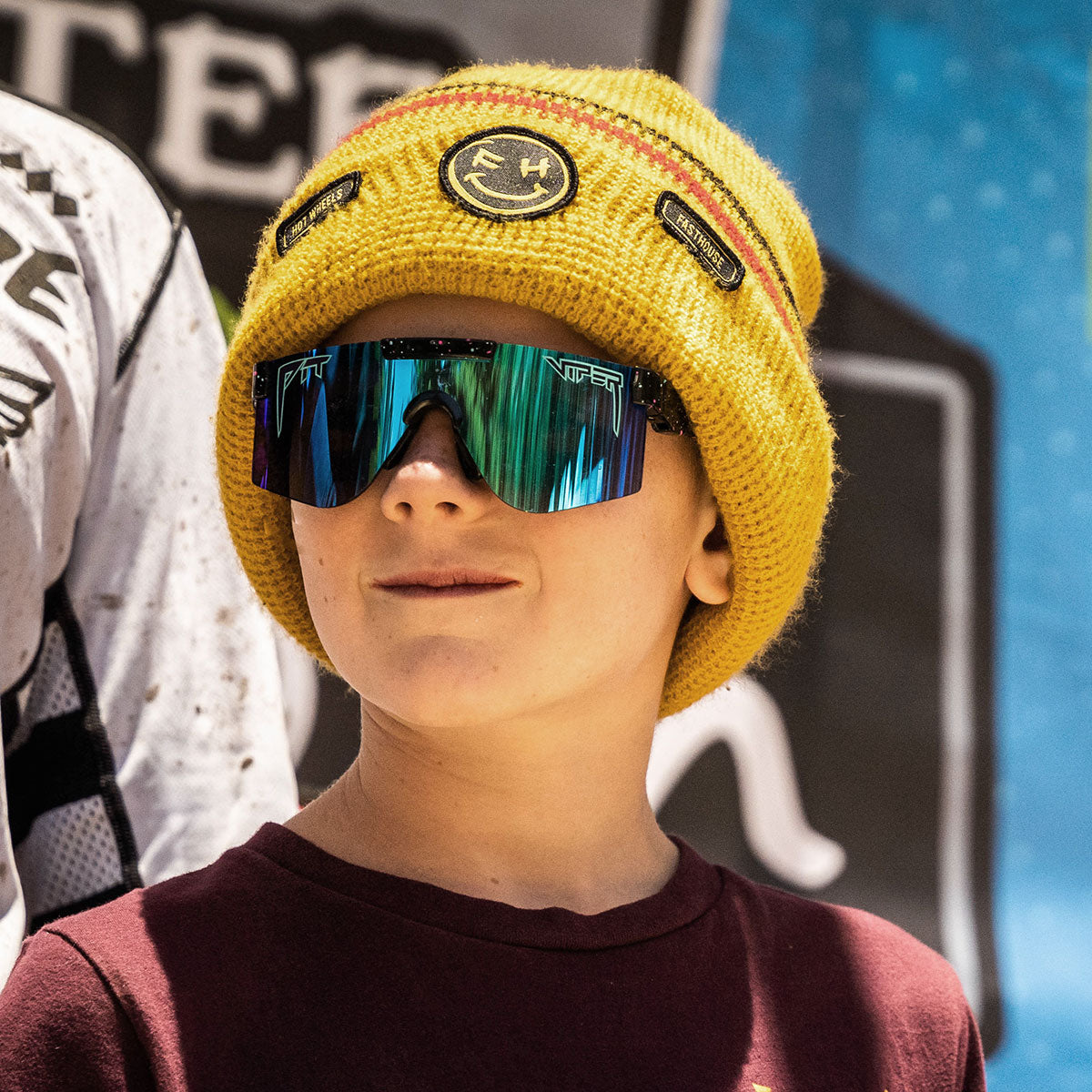 Ardent Hot Wheels Waffle Beanie - Vintage Gold Fasthouse