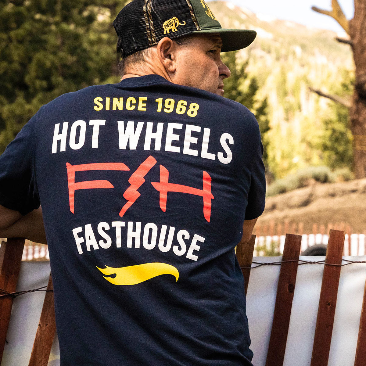Hot Wheels Boss Tee - Navy Fasthouse