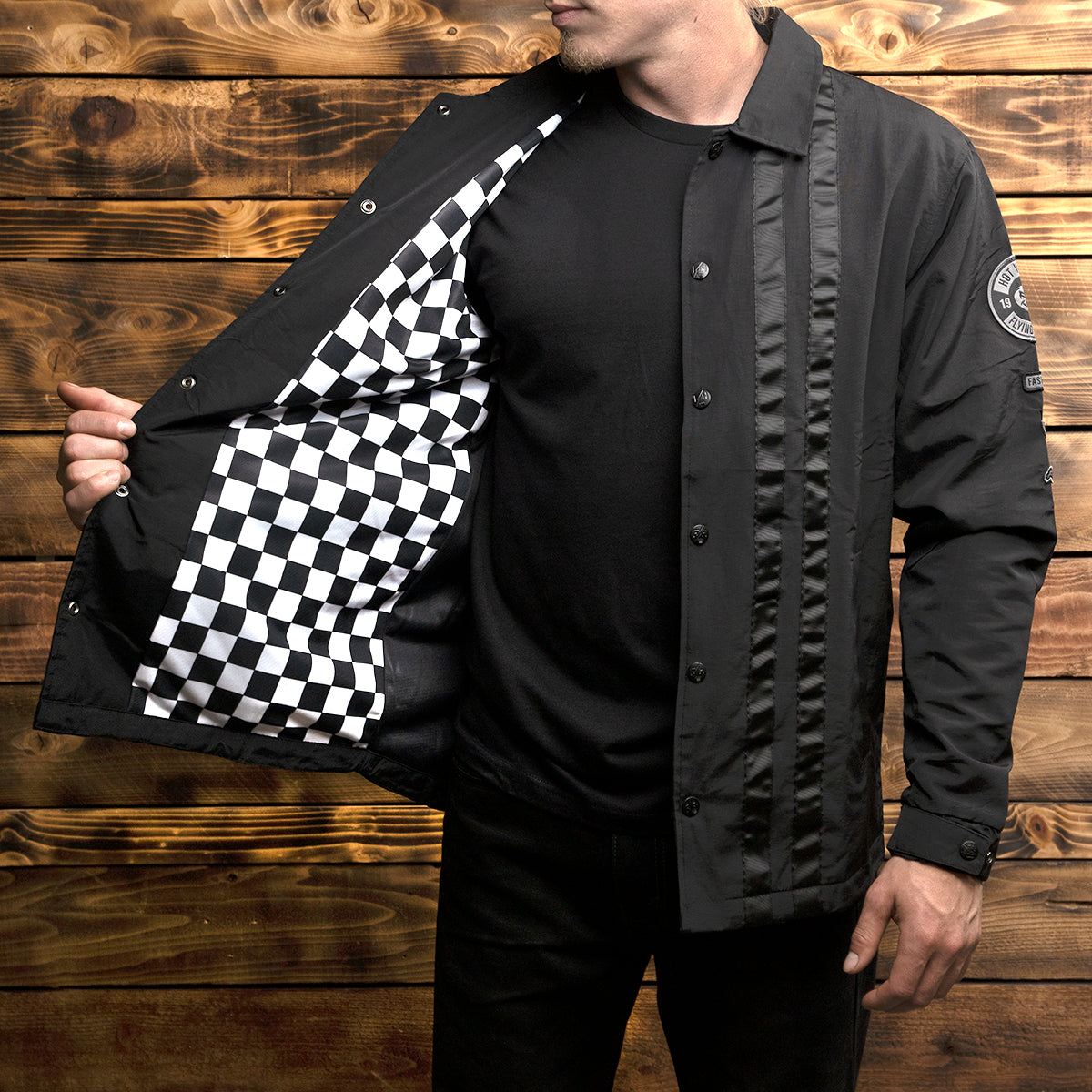 Major Hot Wheels Jacket - Black Fasthouse