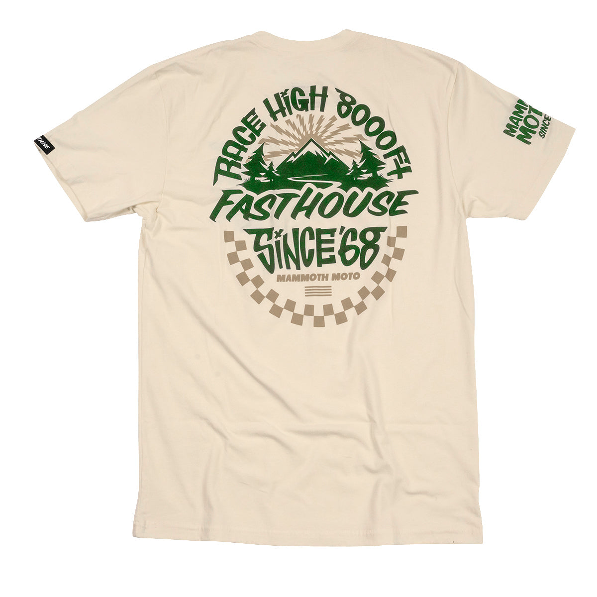 Mammoth Race High Tee - Natural Fasthouse