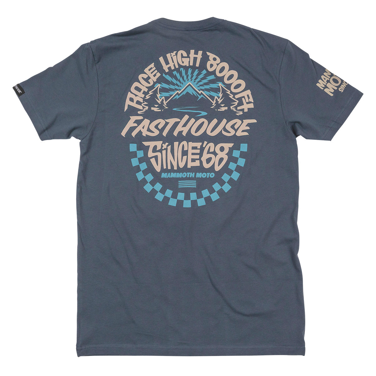 Mammoth Race High Tee - Indigo closeout