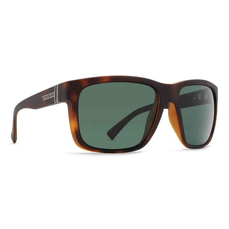VonZipper Maxis Sunglasses - Tortoise Satin/Vintage Gray Fasthouse