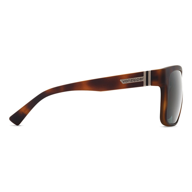 VonZipper Maxis Sunglasses - Tortoise Satin/Vintage Gray Fasthouse