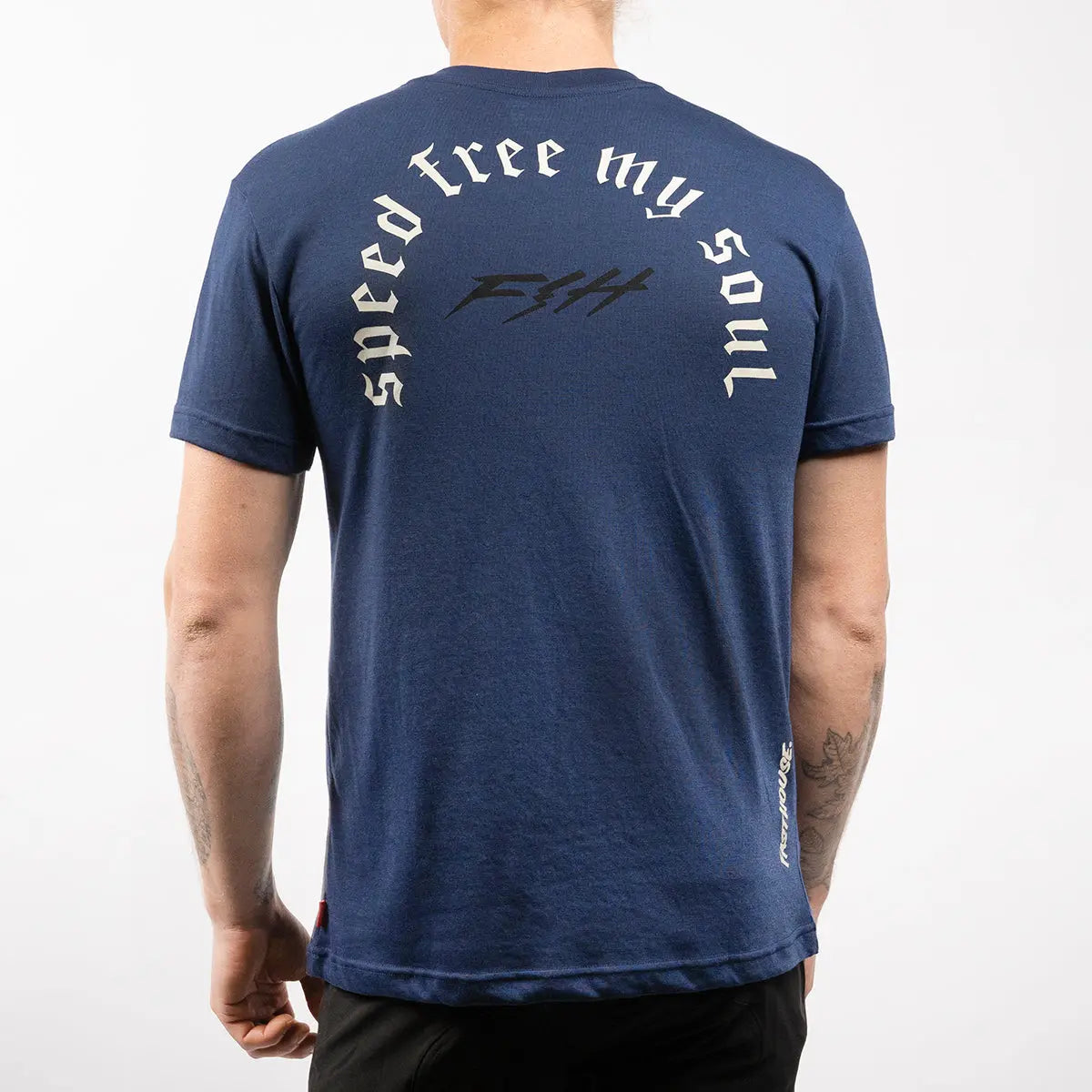Menace SS Tech Tee - Midnight Navy - Fasthouse