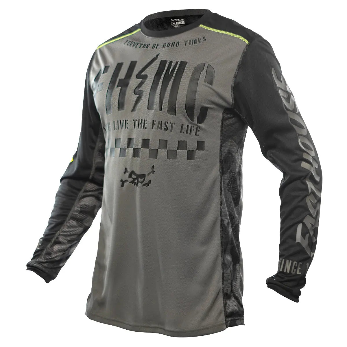 Off-Road Grindhouse Charge Jersey - Gray - Fasthouse