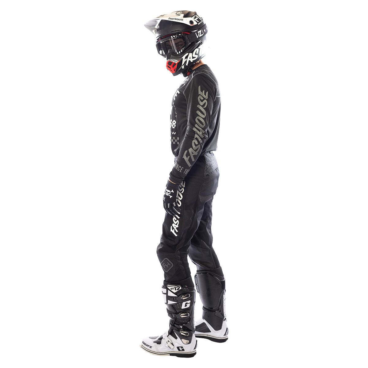 Off-Road Pant - Black/White Fasthouse
