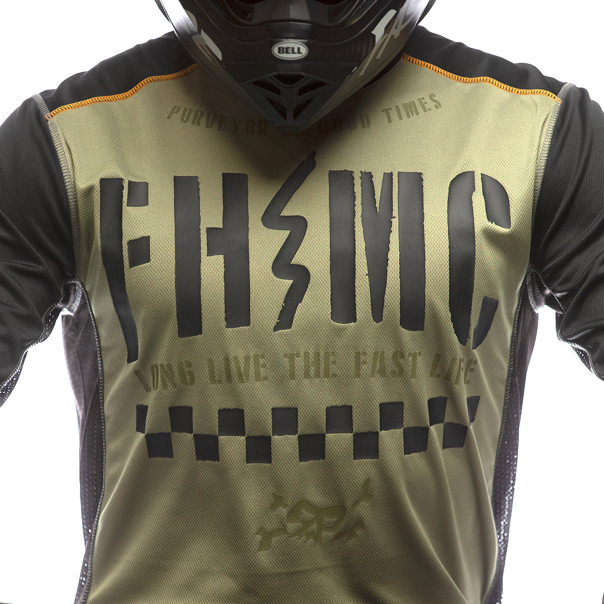 Off-Road Grindhouse Charge Jersey - Dusty Olive closeout