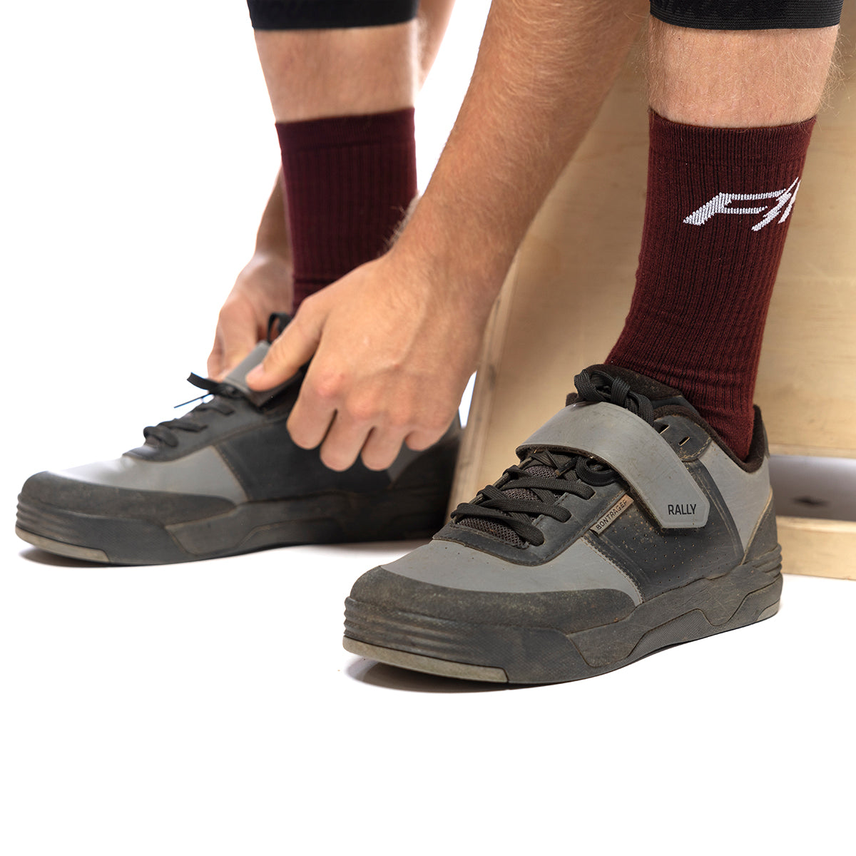Outland Tech Sock - Heather Maroon Fasthouse