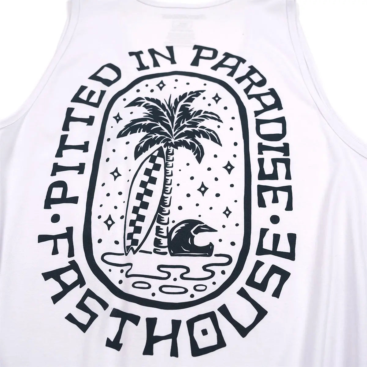 Palm Tank - White
