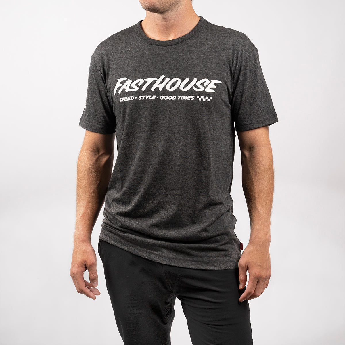 Prime Tech Tee - Dark Heather Closeout