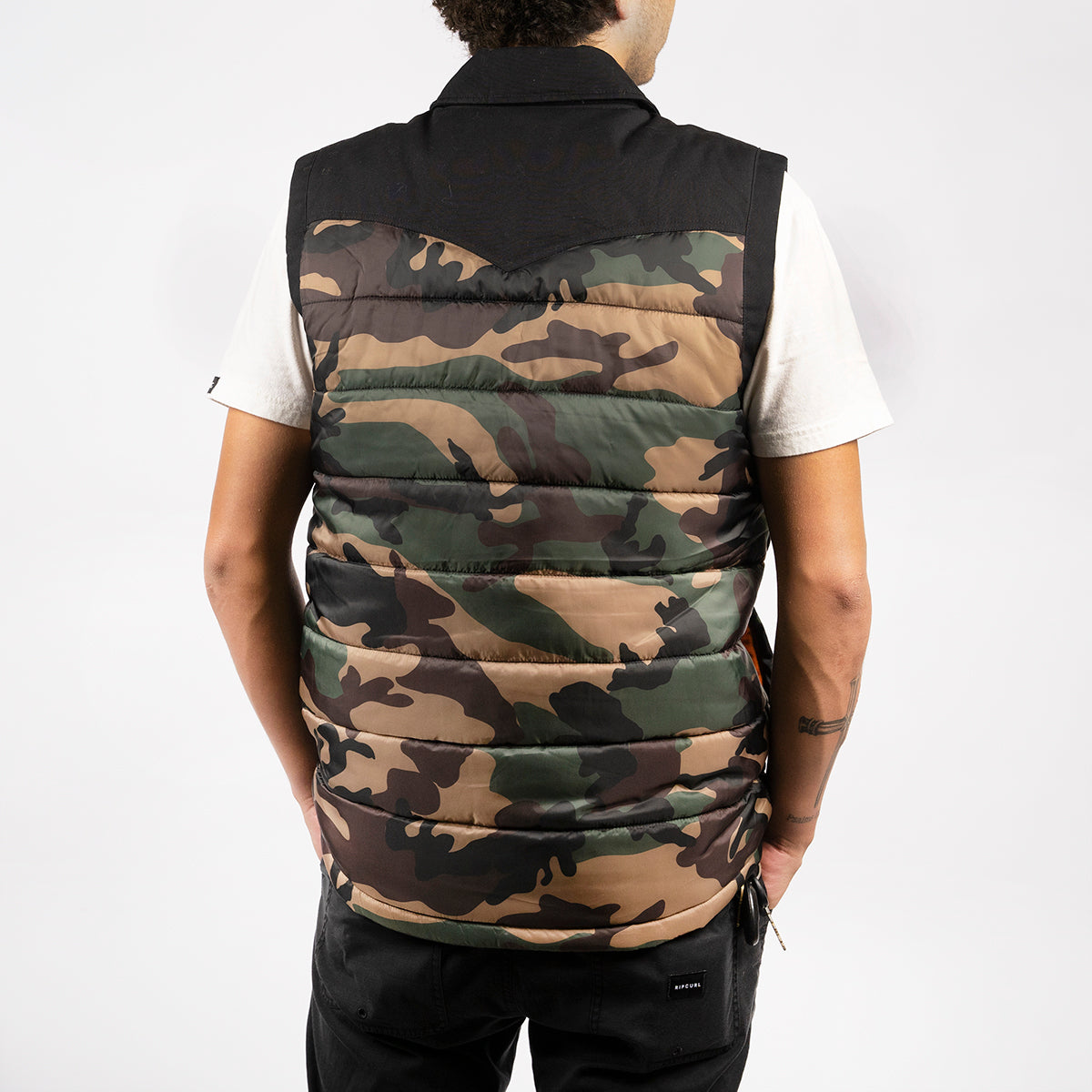 Prospector Puffer Vest - Camo