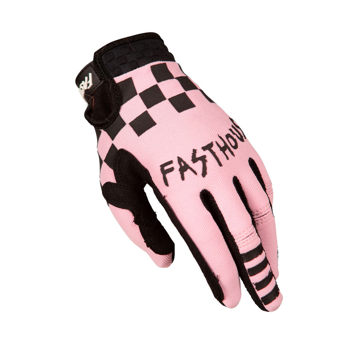 Speed Style Punk Youth Glove - Black/White/Pink