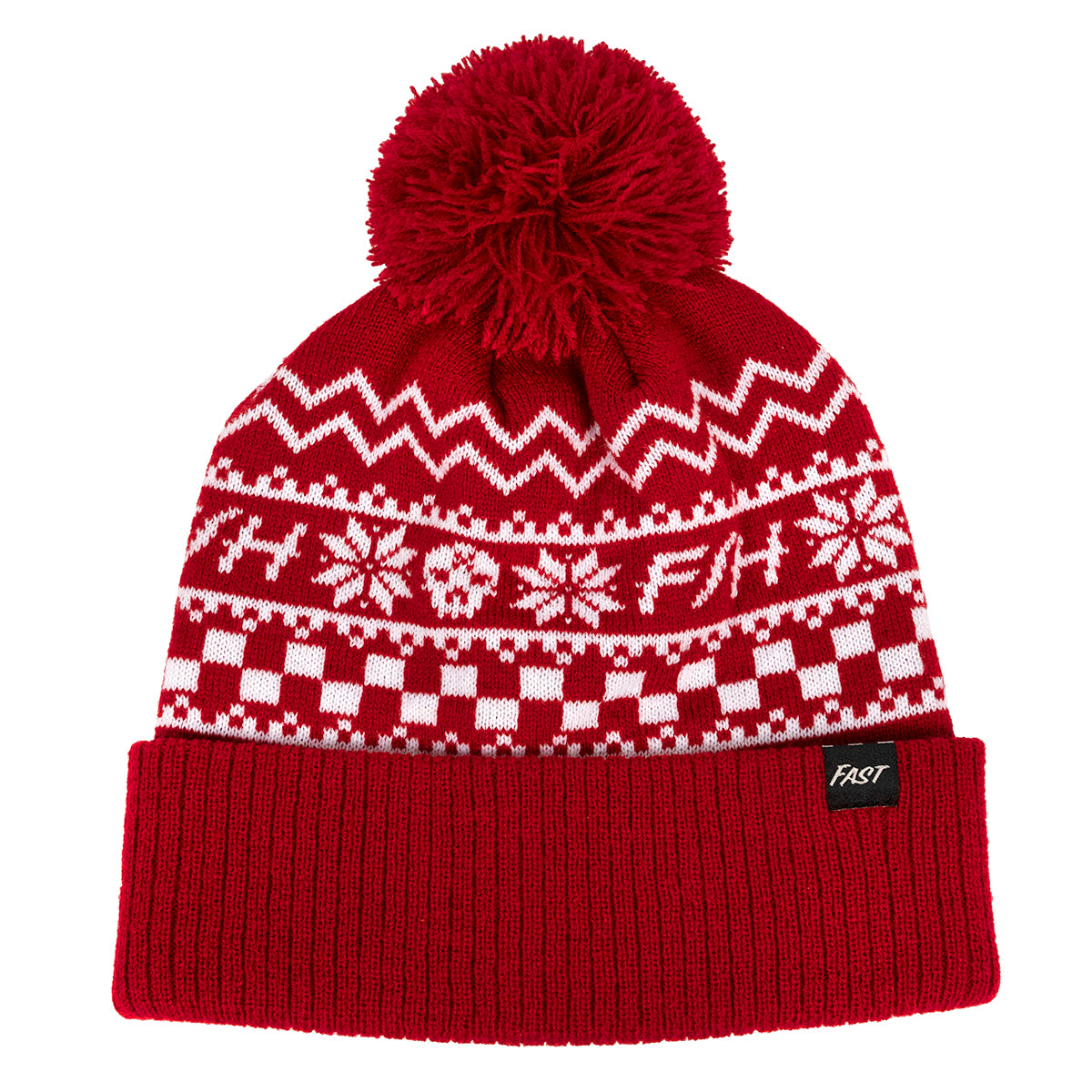 Ralphie Beanie - Red Fasthouse