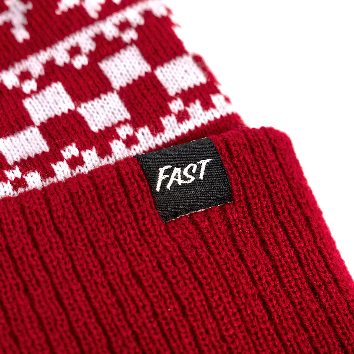 Ralphie Beanie - Red Fasthouse