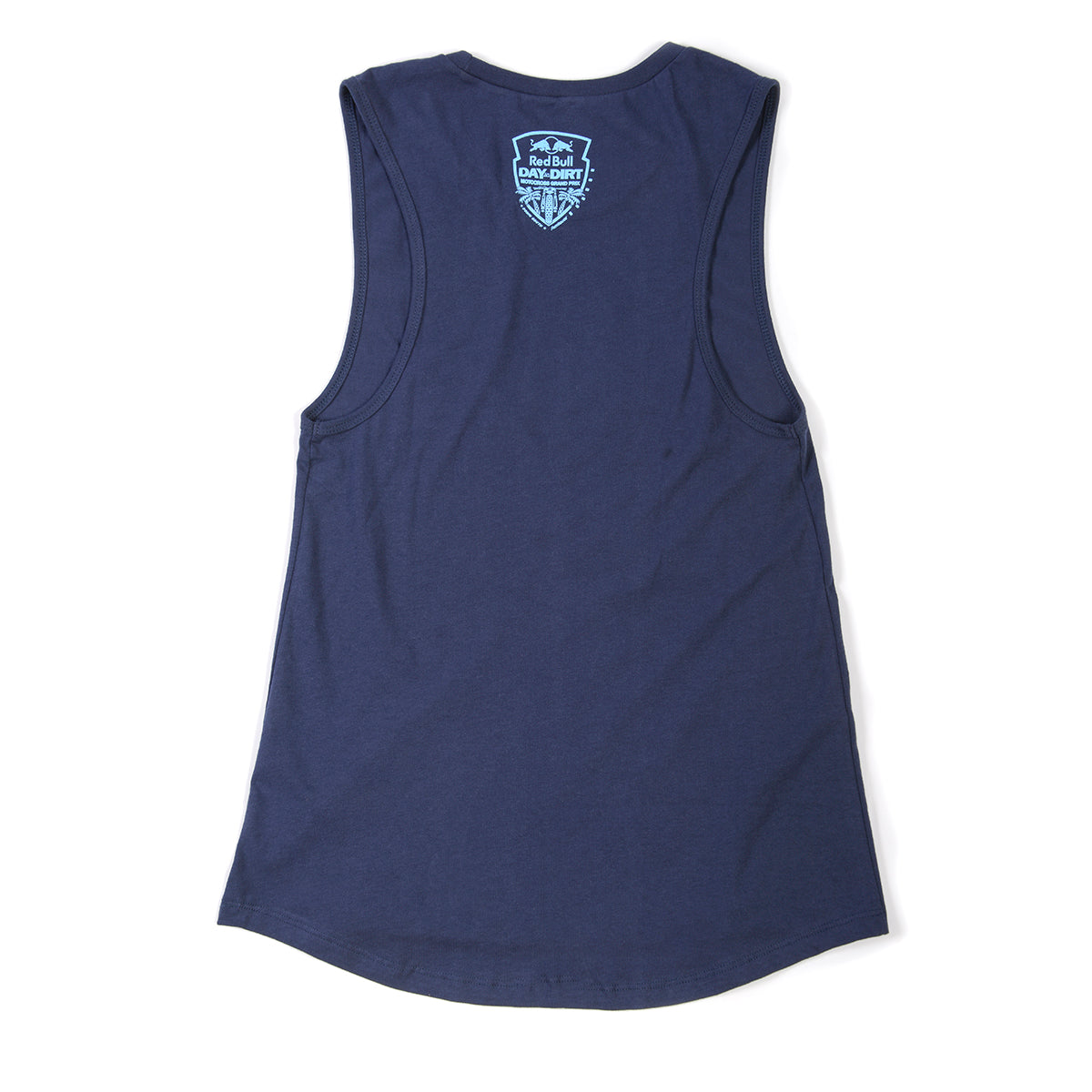 Red Bull Day In The Dirt Down South '22 Fastest Party Women's Muscle Tank - Navy