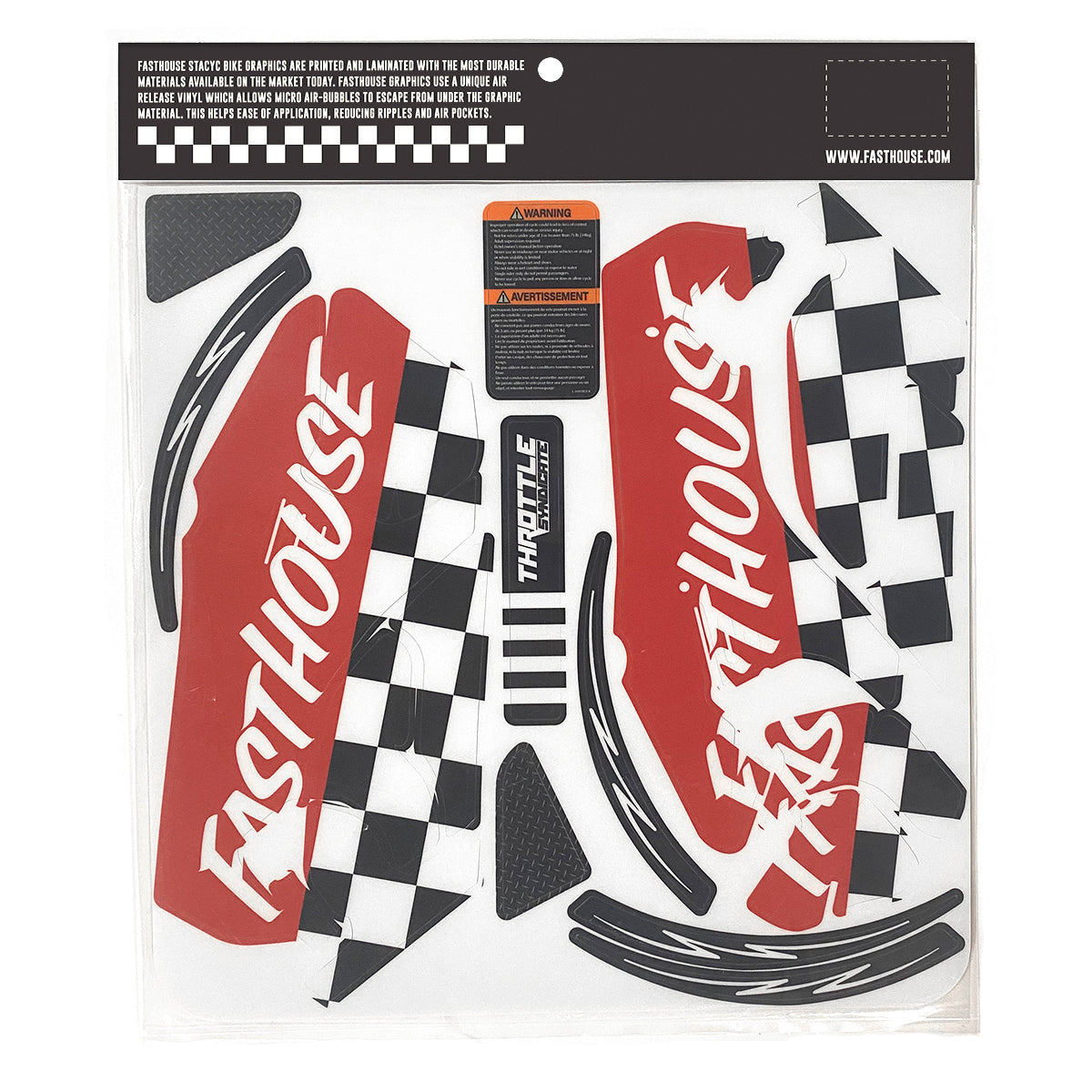 FH Tribe Stacyc Decal Kit - Red