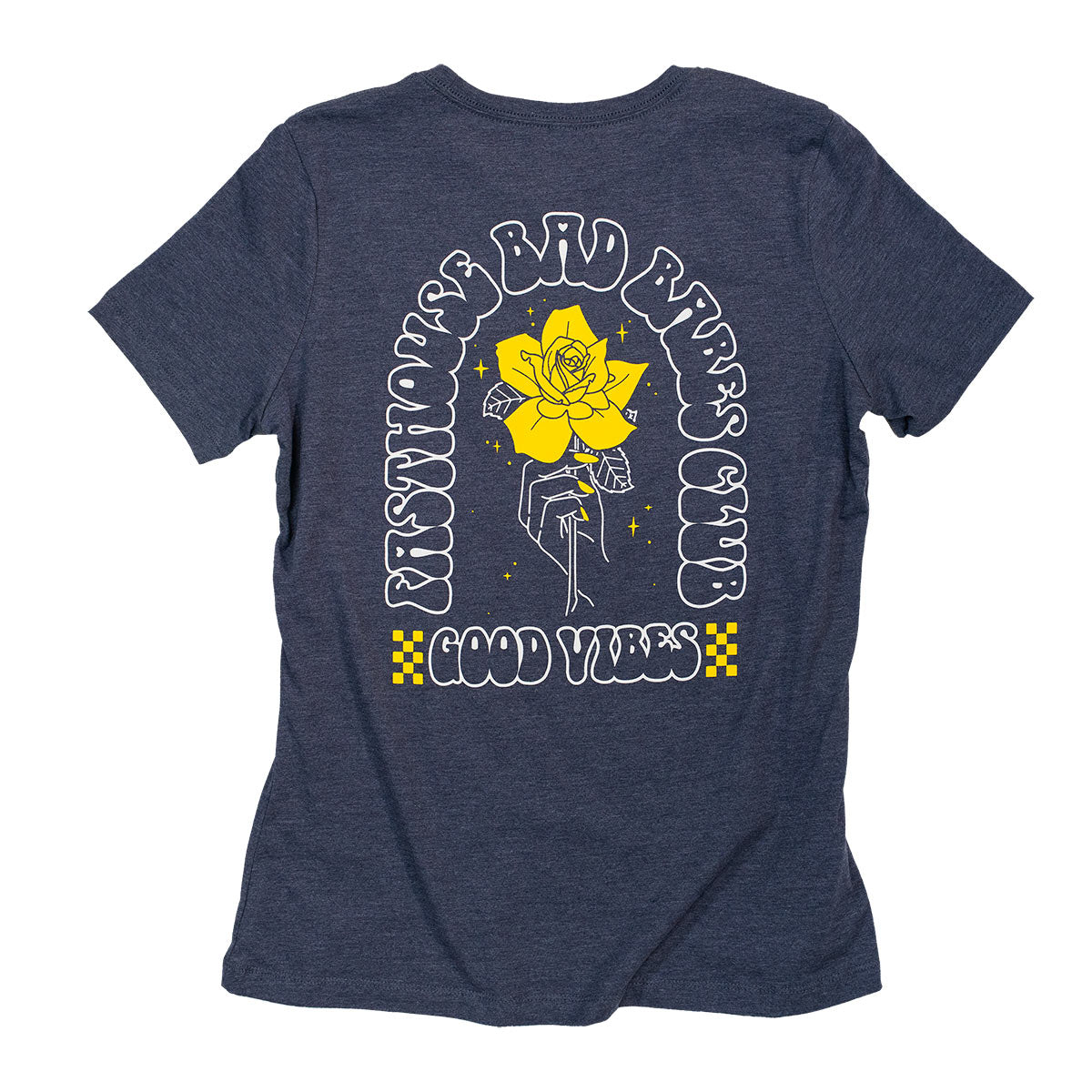 Rosie Womens Tee - Heather Navy Fasthouse