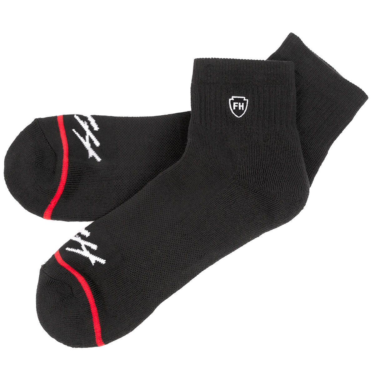 Rush Performance Ankle Sock - Black Fasthouse
