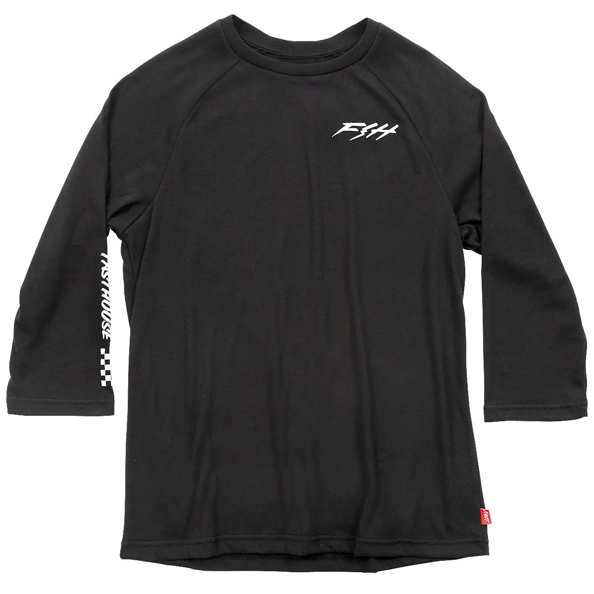 Rush Raglan Tech Tee - Black - Fasthouse