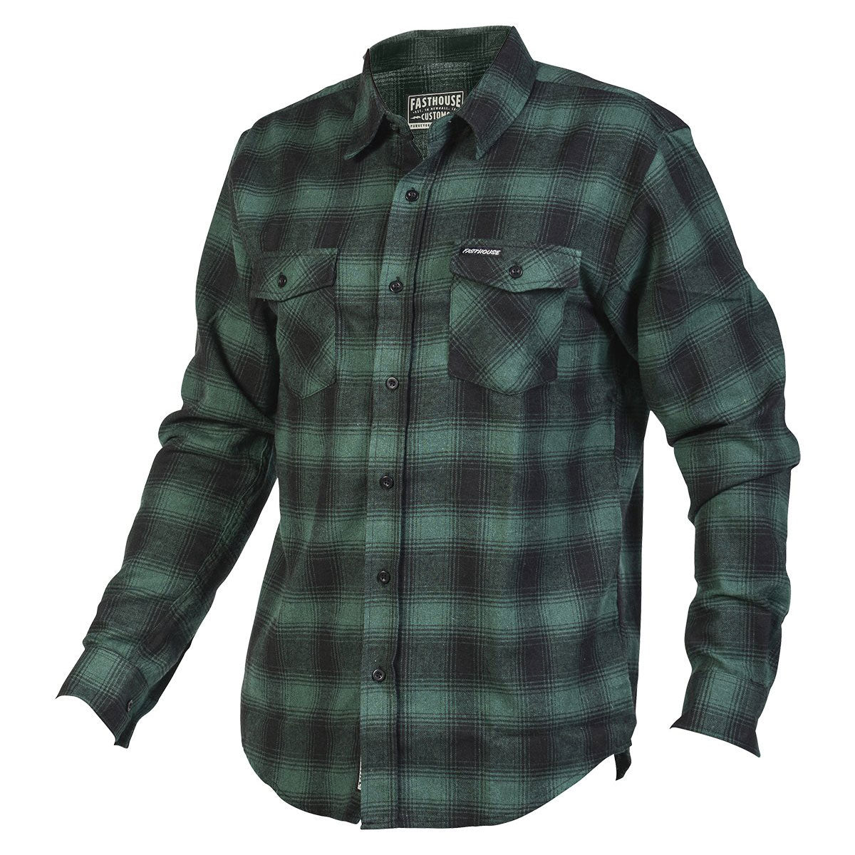 Saturday Night Special Flannel - Green/Black