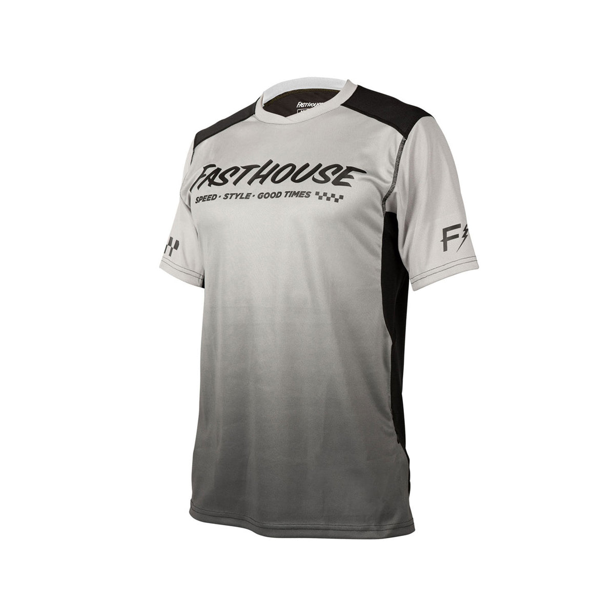 Alloy Slade SS Youth Jersey - Grey/Black Fasthouse
