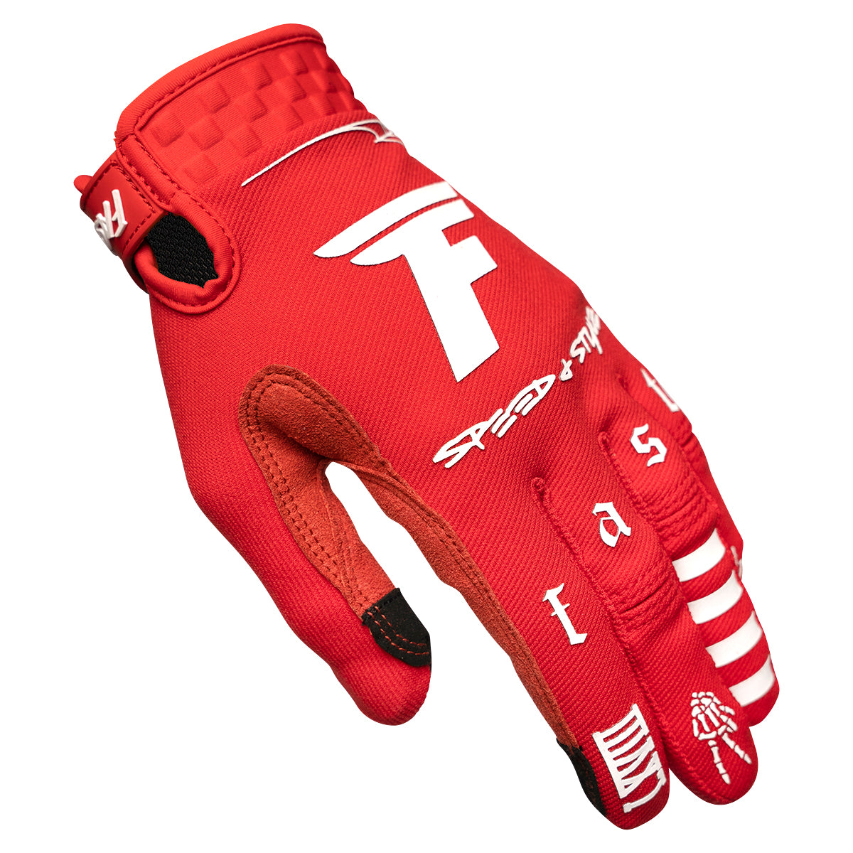 Burn Free Speed Style Glove - Red