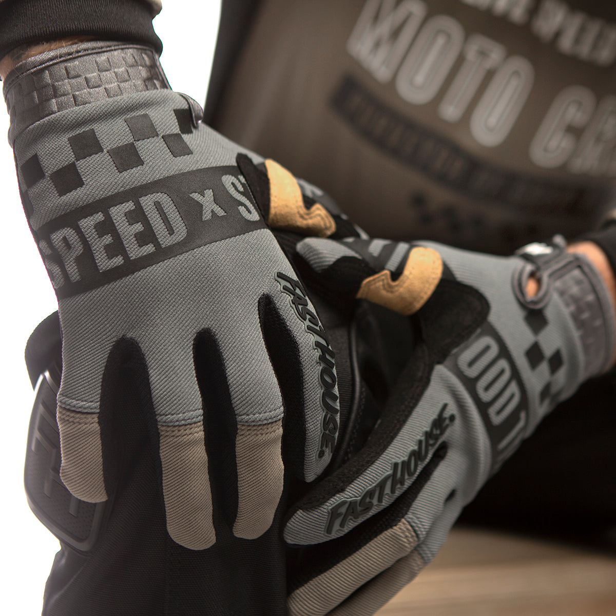 Speed Style Domingo Glove - Black/Moss Fasthouse