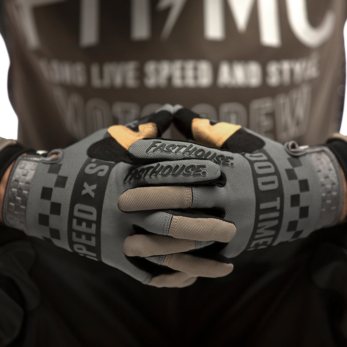 Speed Style Domingo Glove - Black/Moss Fasthouse