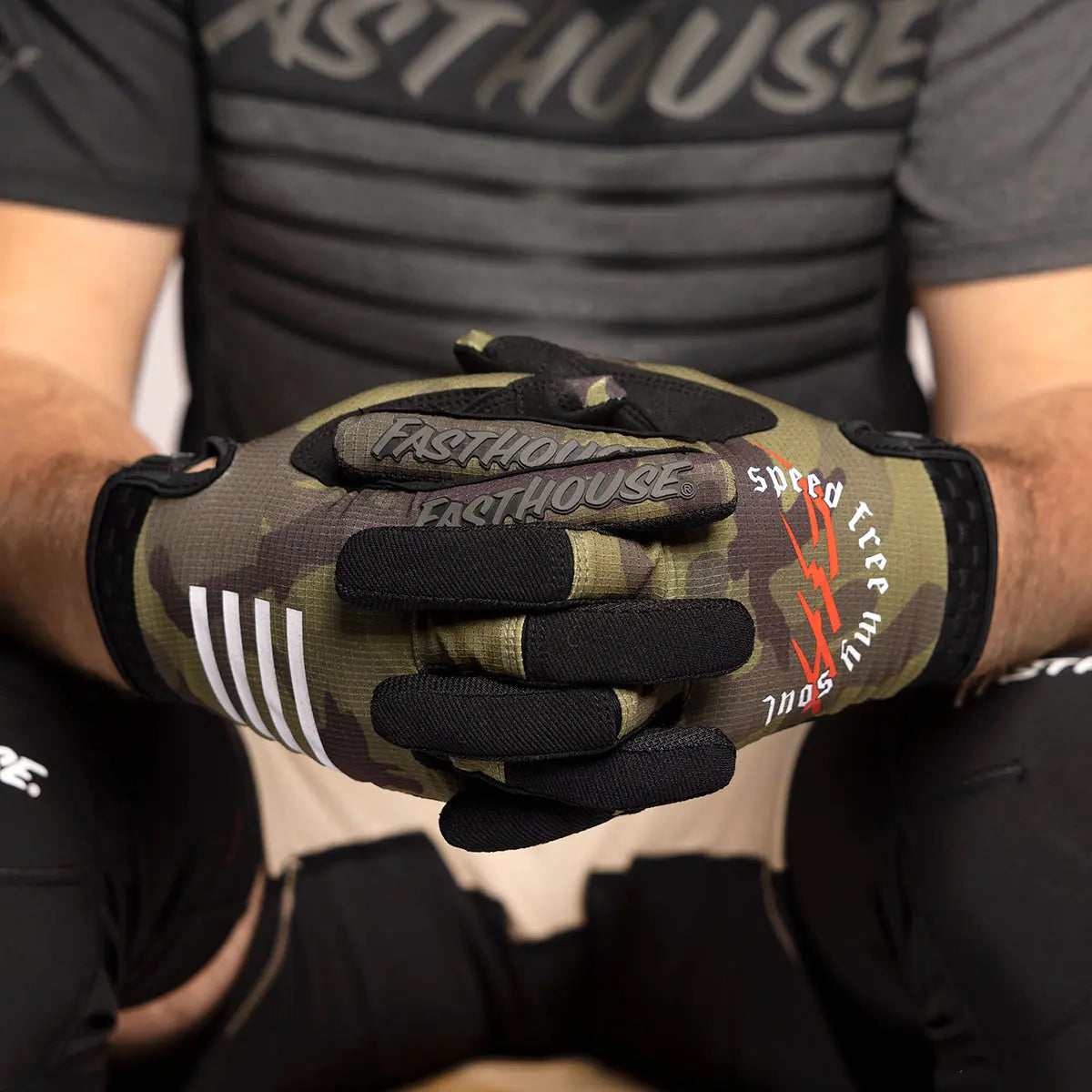 Speed Style Menace Glove - Camo - Fasthouse