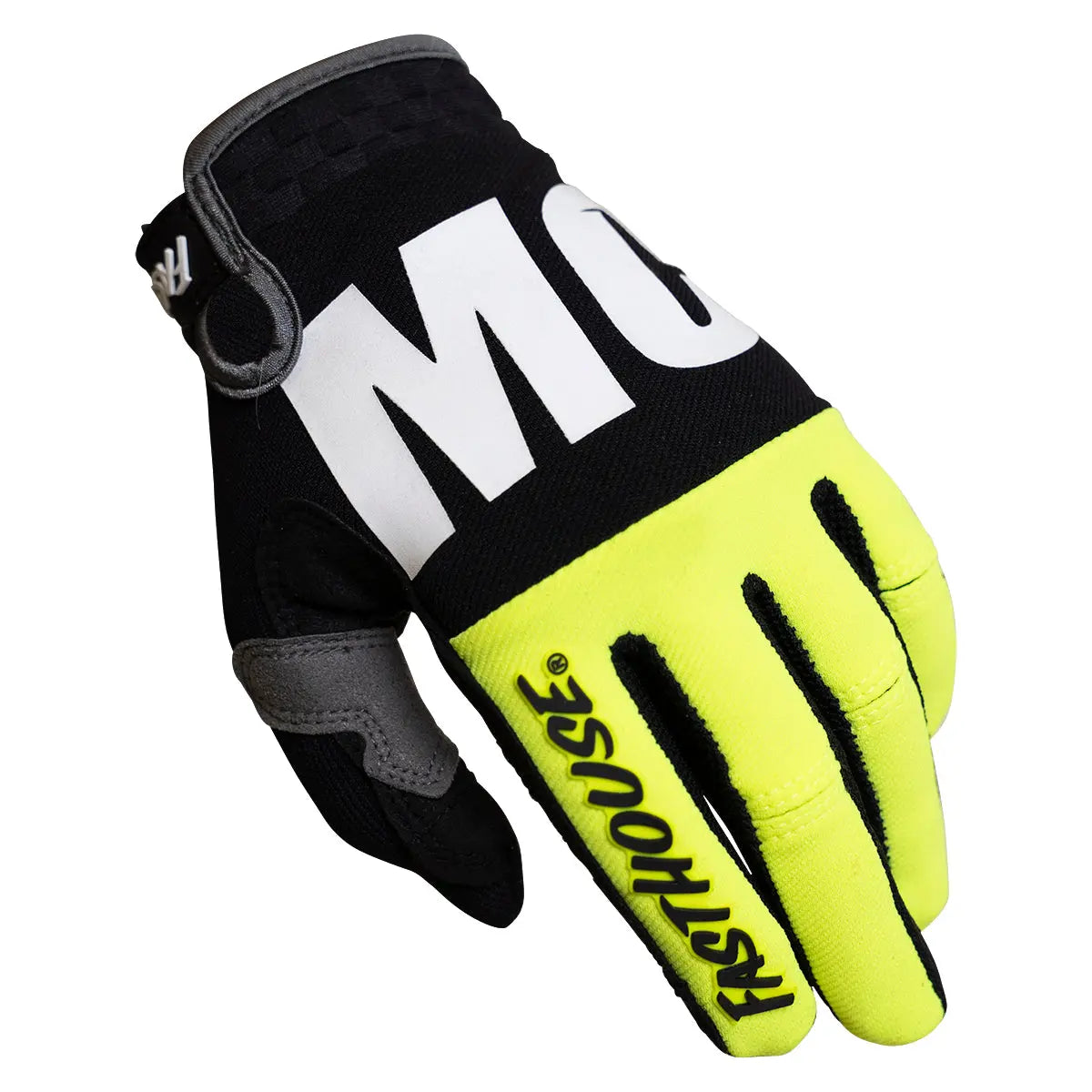 Speed Style Remnant Glove - Black/High Viz - Fasthouse