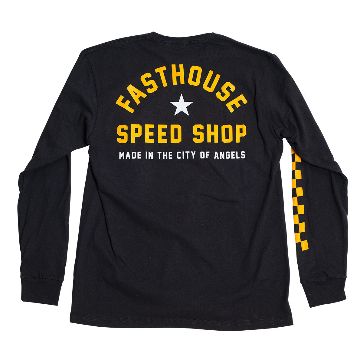 Star Long Sleeve Tee - Black