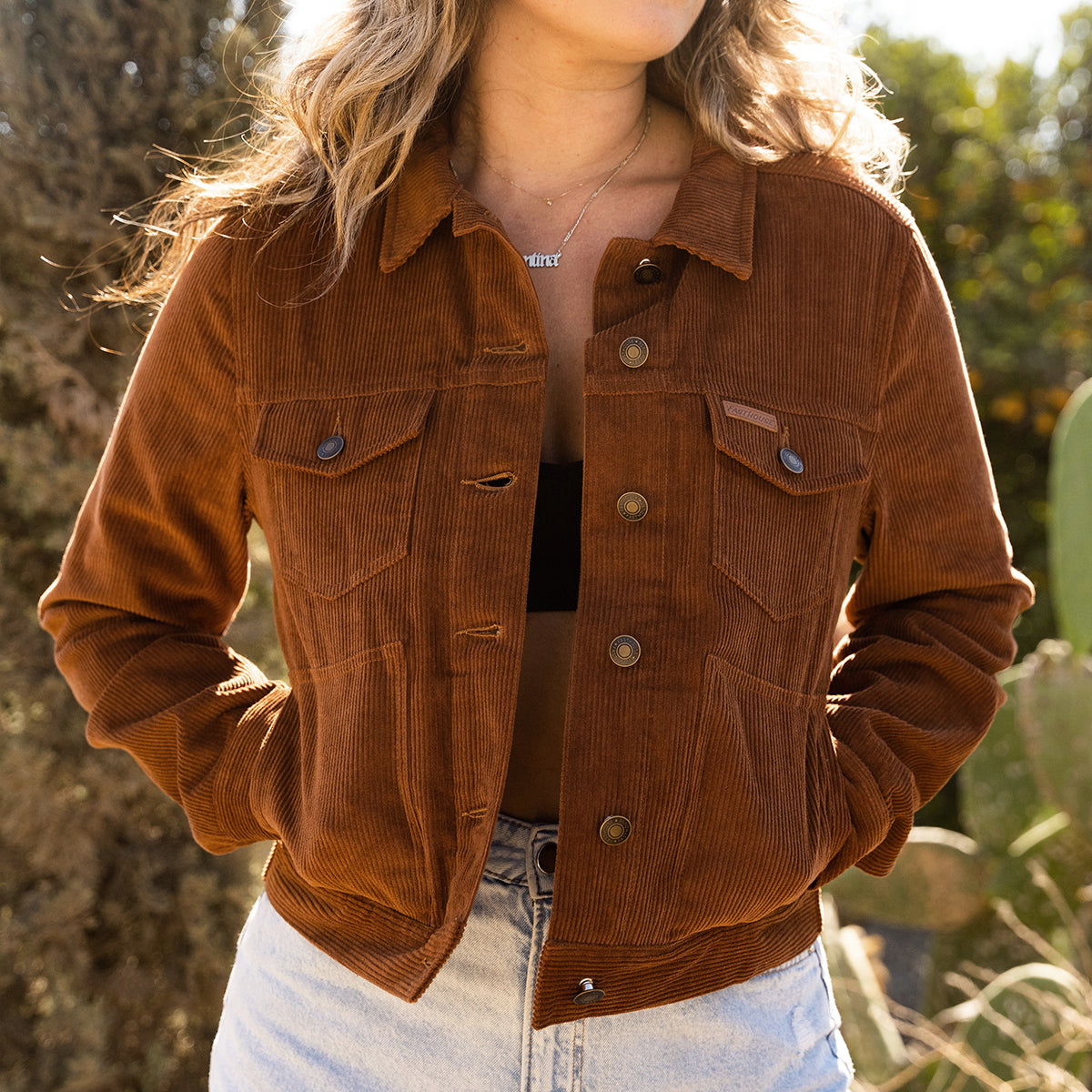 Stargazer Women's Jacket - Tobacco