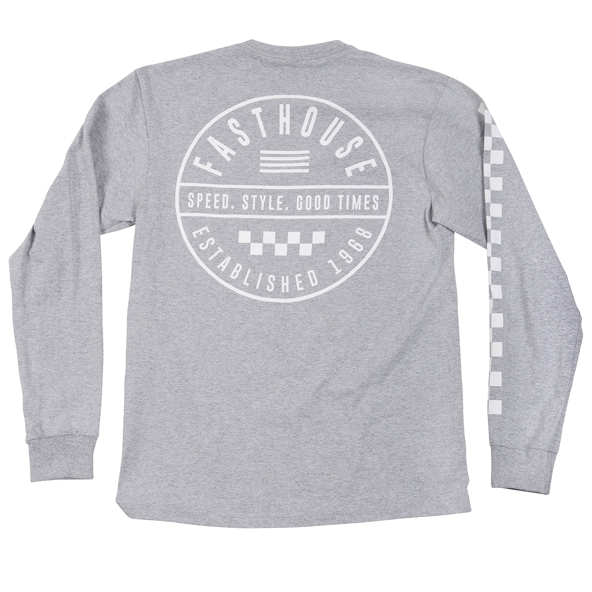 Statement LS Tee - Heather Grey