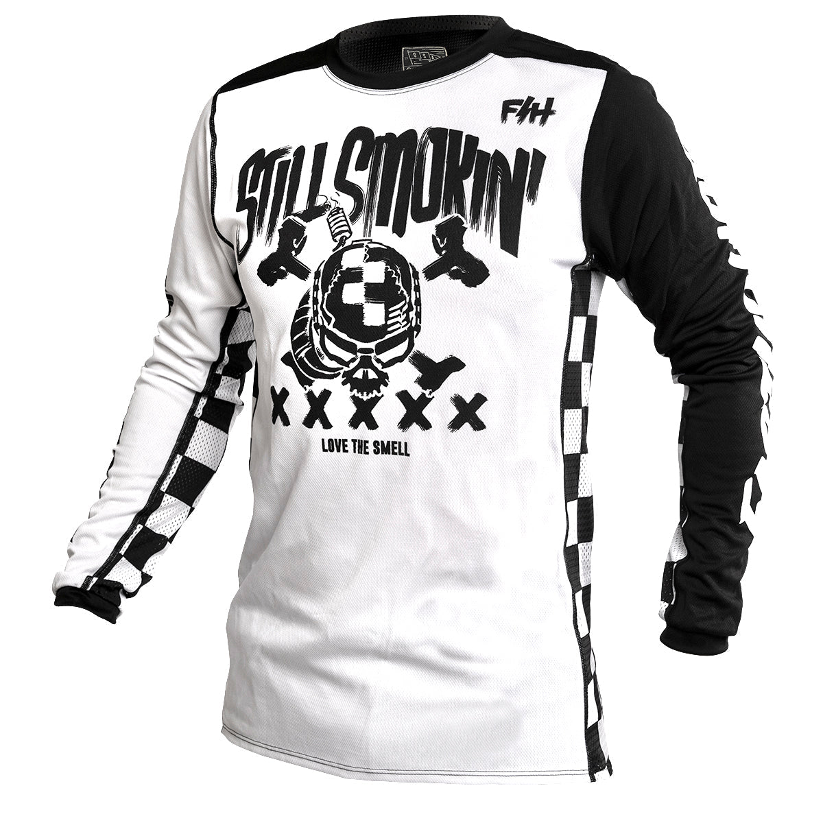 Still Smokin '22 Jersey - White/Black closeout