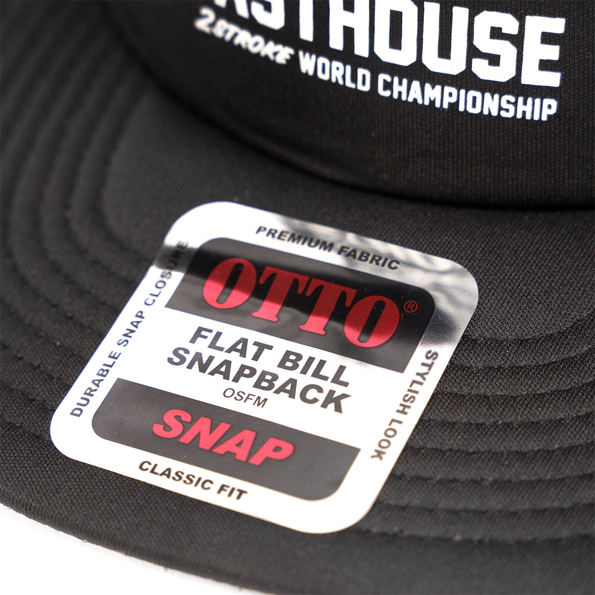 Still Smokin '23 Hat - Black/White Fasthouse