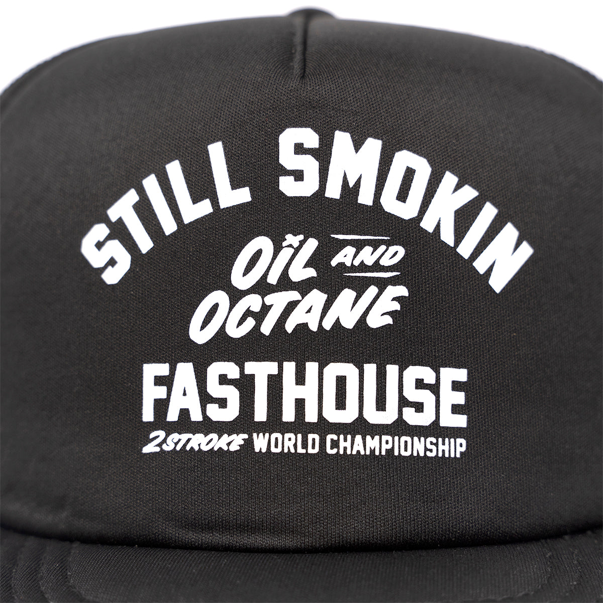 Still Smokin '23 Hat - Black/White Fasthouse