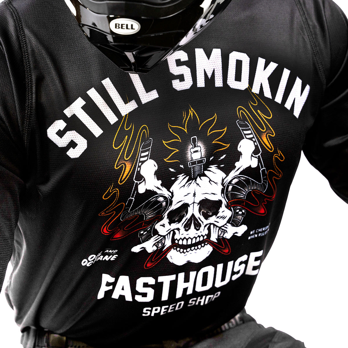 Still Smokin '23 Jersey - Black Fasthouse
