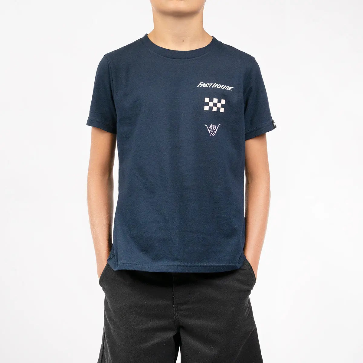 Subside Youth Tee - Navy