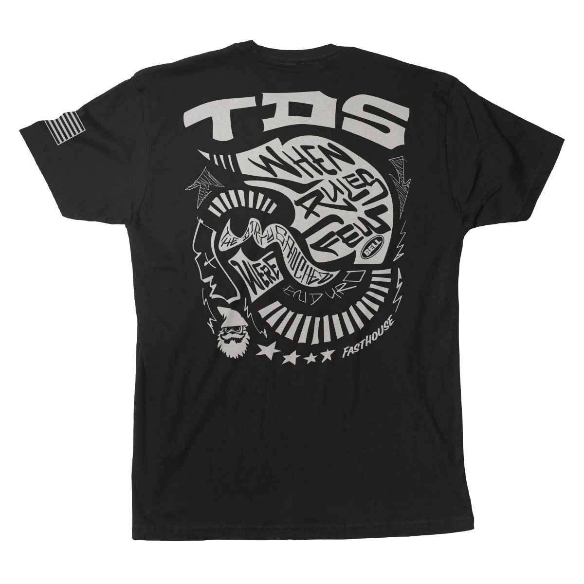 Fasthouse - TDS Boardwalk Tee - Black