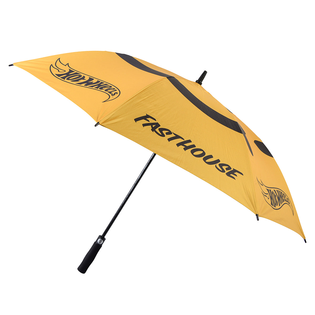The Smiley Hot Wheels Umbrella - Yellow/Black