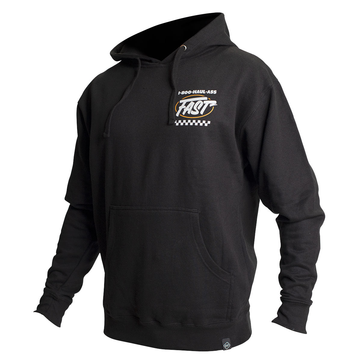 Toll Free Hooded Pullover - Black