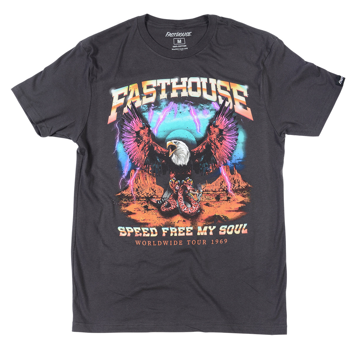 Tour 1969 Tee - Washed Black – Fasthouse