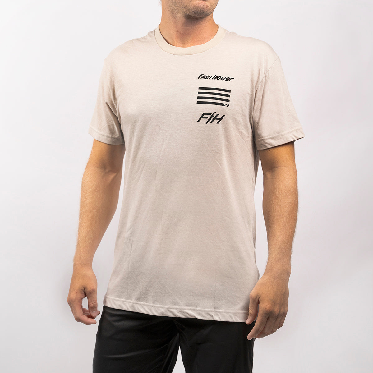 Trace SS Tech Tee - Cream