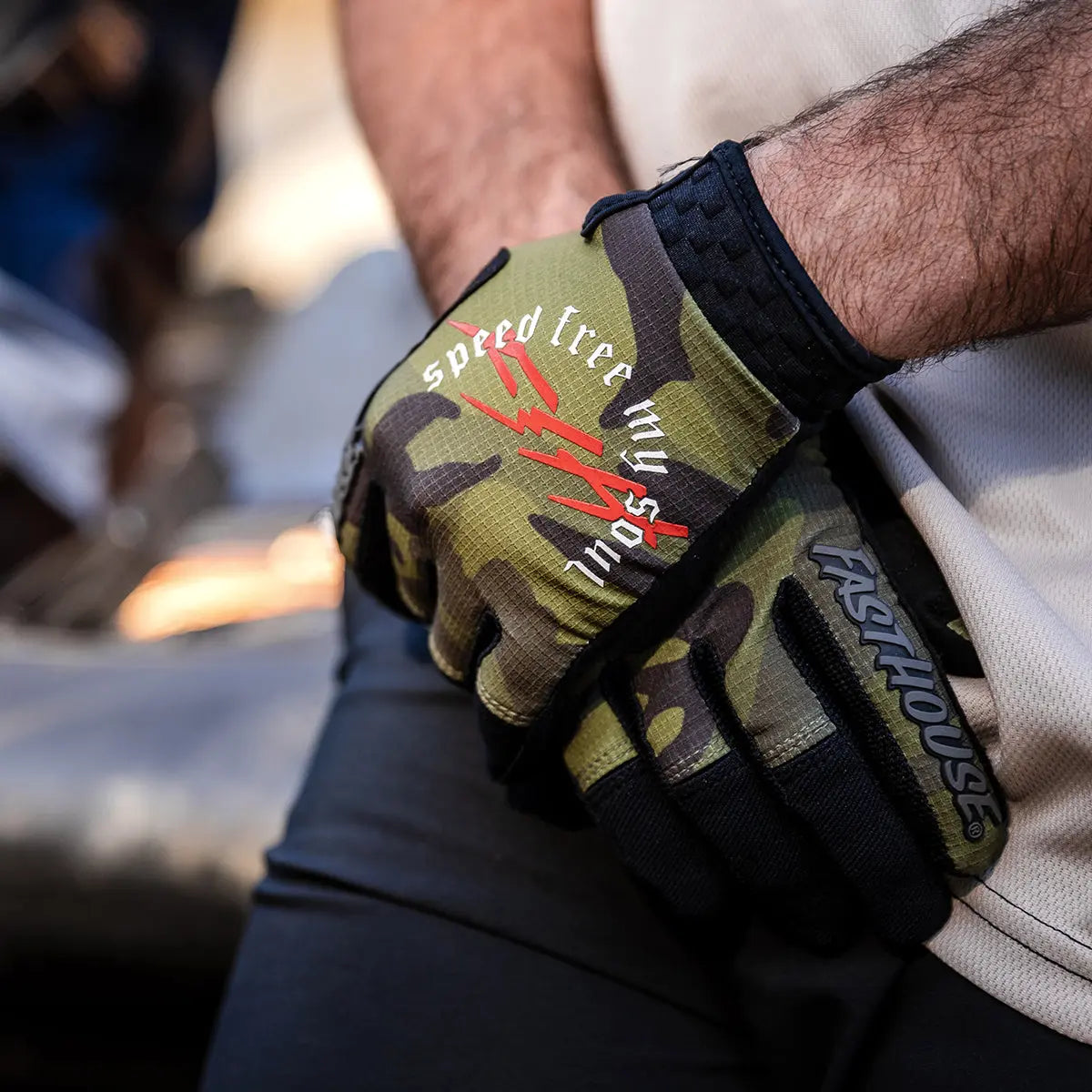 Speed Style Menace Glove - Camo - Fasthouse