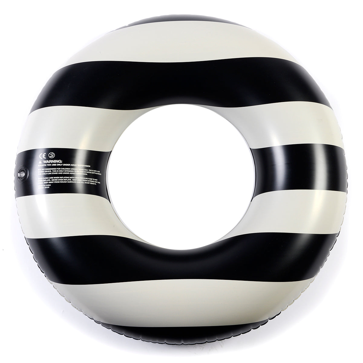 Twister Pool Floatie - Black/Gray