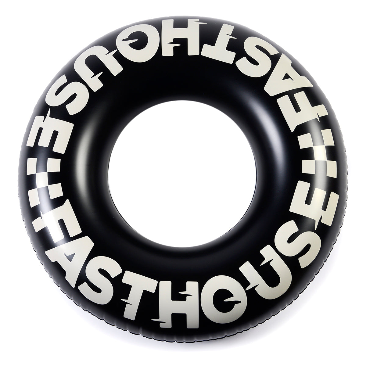 Twister Pool Floatie - Black/Gray