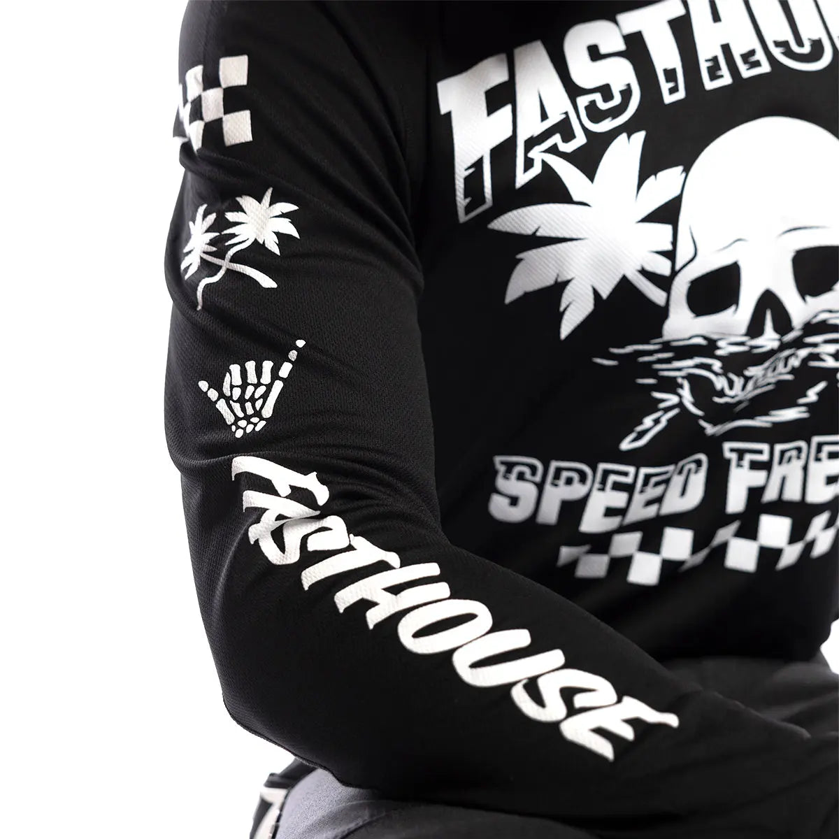 USA Grindhouse Subside Jersey - Black
